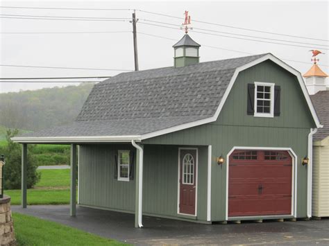 Its also common to have sheds built with inset corner porches. . 14x28 shed with porch